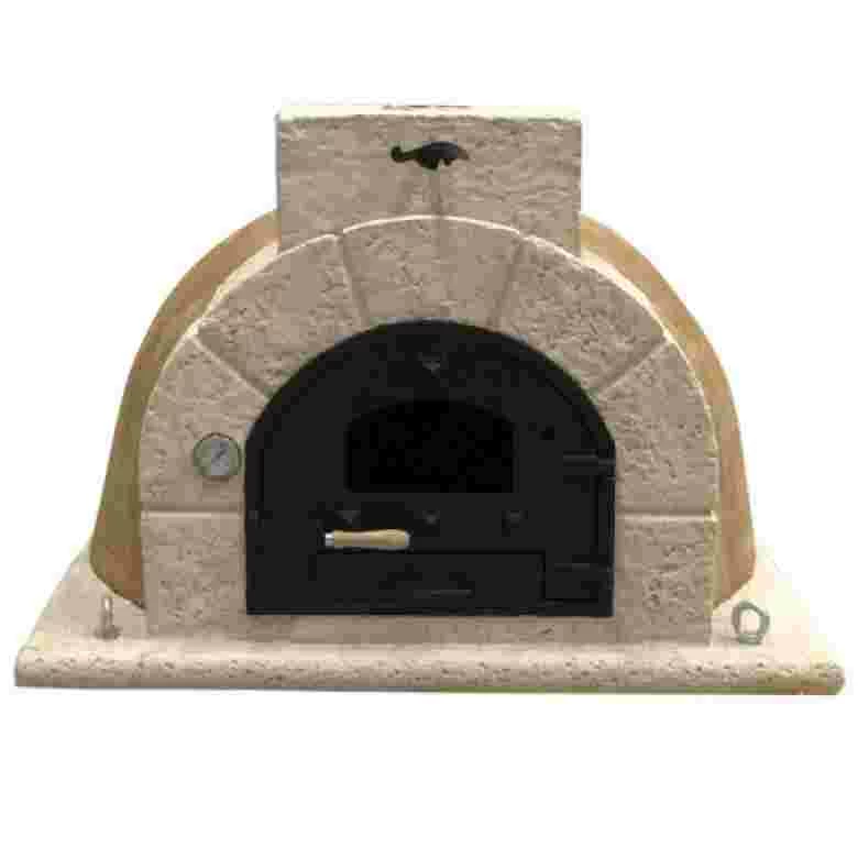 Assembled Traditional Oven Stone Opening and Base - 403