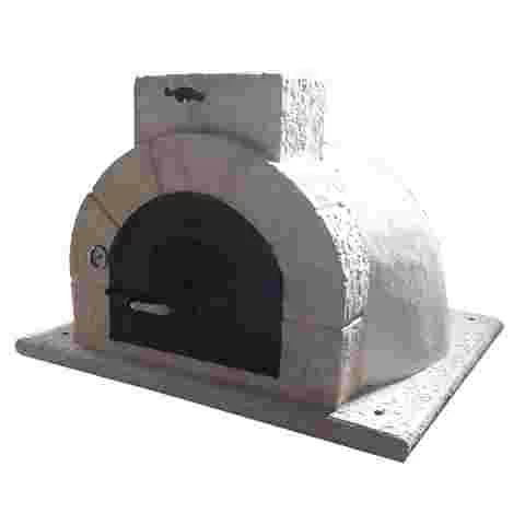 Assembled Traditional Oven Stone Opening and Base - 439