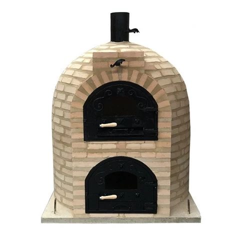 Brick finish "Rosa" wrap-around oven