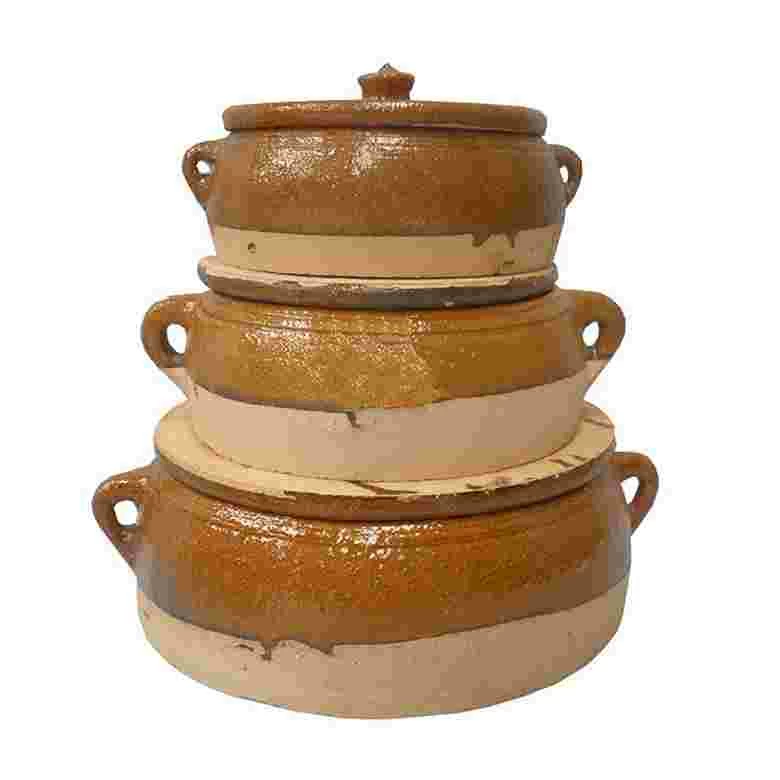 Clay Pot with Lid - 1063