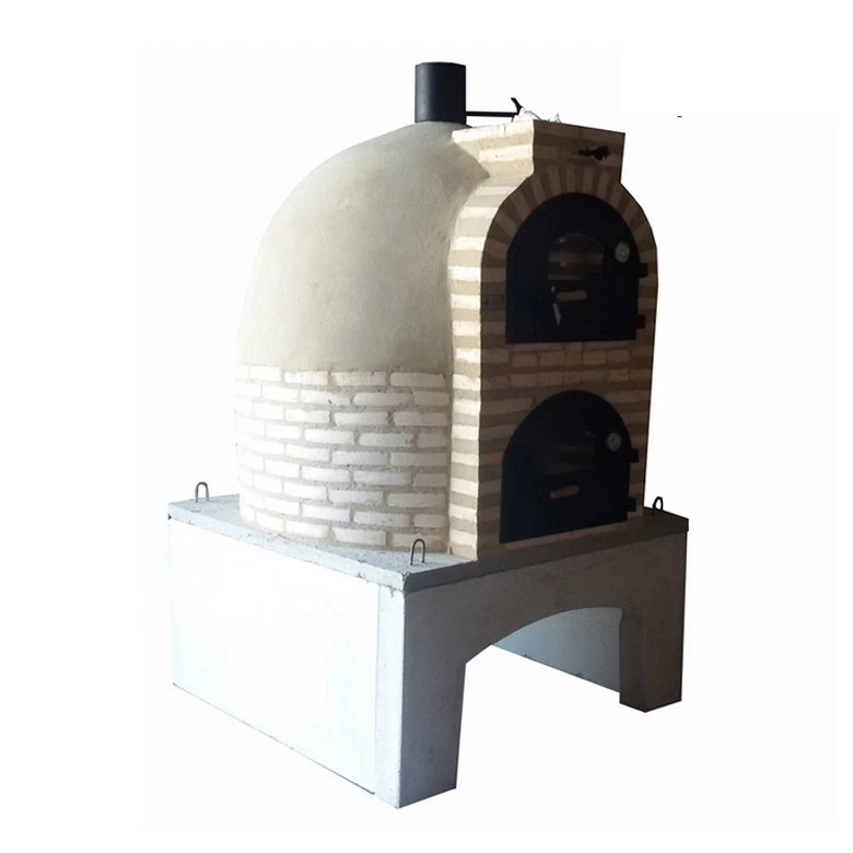 Concrete Base for Oven with Burner