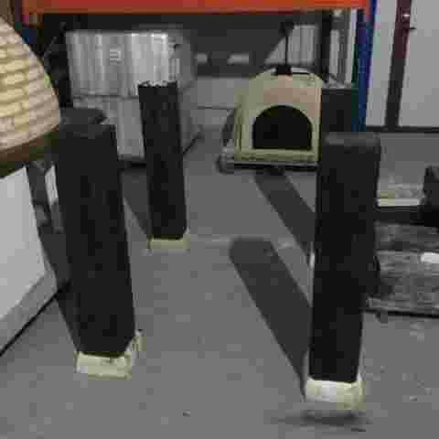 Concrete imitation Wood base for Oven - 440