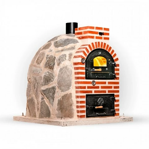 Heat Envelope Stone Oven Round-Shaped Burner