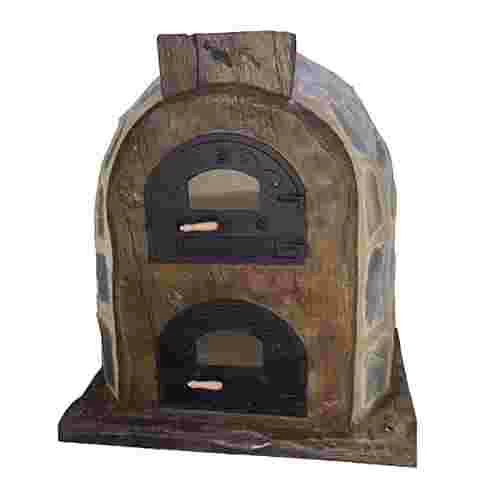 Heat Envelope Stone Oven Round-Shaped Burner Wood - 392