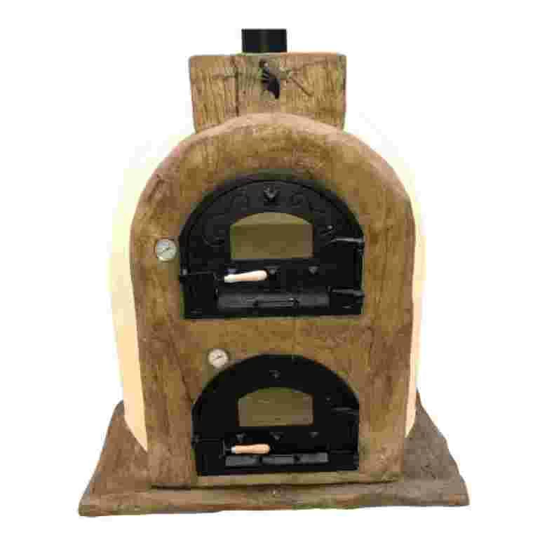 Heat Envelope Traditional Oven Round-Shaped Wood Burner - 1412