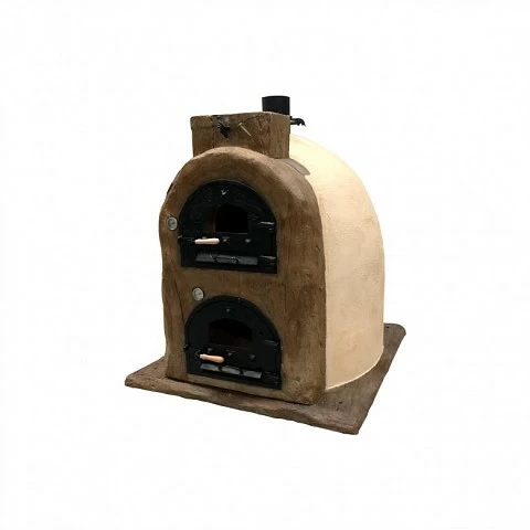 Heat Envelope Traditional Oven Round-Shaped Wood Burner