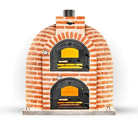 Horno de le�a envolvente SUPERIOR ladrillo exterior.  - 1957