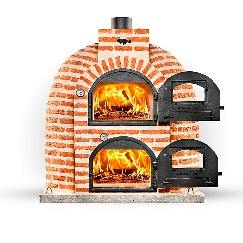 Horno de le�a envolvente SUPERIOR ladrillo exterior.  - 1958