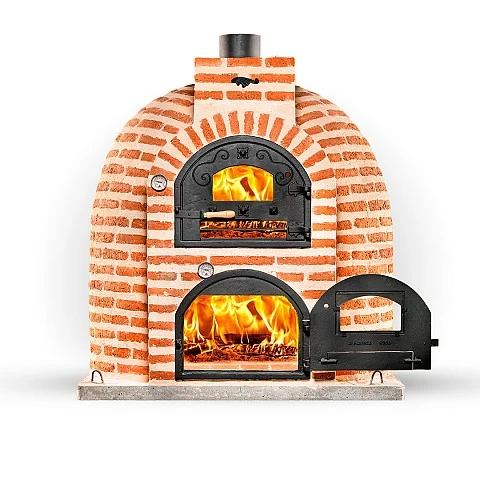 Horno de le�a envolvente SUPERIOR ladrillo exterior.  - 1962