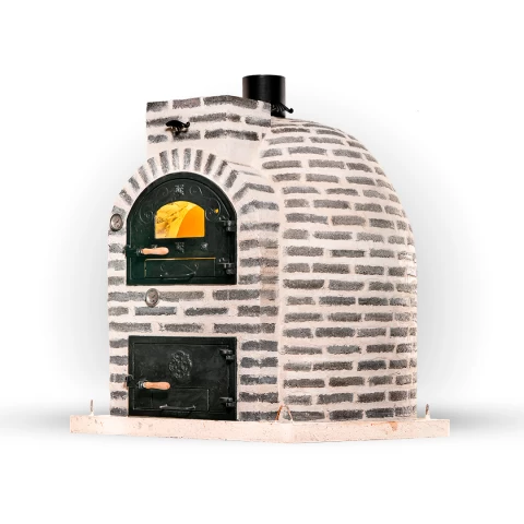 Horno de le�a envolvente SUPERIOR ladrillo negro - 2180