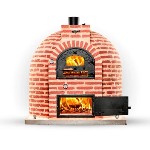 Horno de le�a envolvente SUPERIOR ladrillo rojo - 2097
