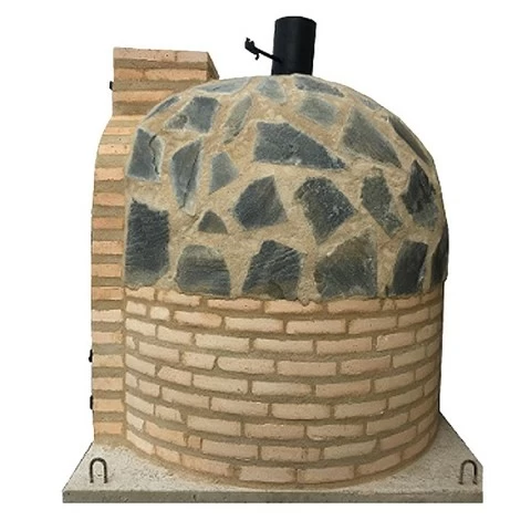 Horno de leña envolvente SUPERIOR ladrillo/piedra - 376 Horno de leña envolvente SUPERIOR ladrillo/piedra - 376