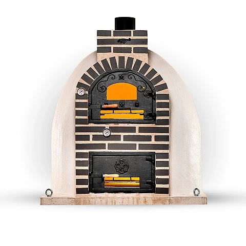 Horno de le�a envolvente SUPERIOR negro cl�sico - 2060