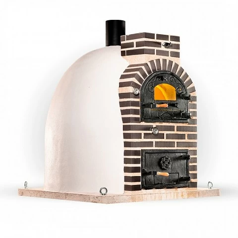 Horno de leña envolvente SUPERIOR negro clásico Horno de leña envolvente SUPERIOR negro clásico