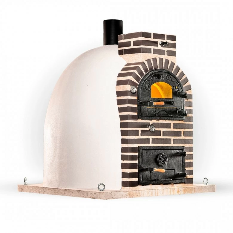 Horno de le�a envolvente SUPERIOR negro cl�sico