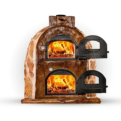 Horno de leña envolvente SUPERIOR piedra madera - 2204 Horno de leña envolvente SUPERIOR piedra madera - 2204