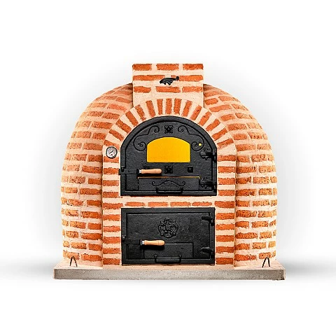 Horno de leña hornilla SUPERIOR ladrillo exterior - 1964 Horno de leña hornilla SUPERIOR ladrillo exterior - 1964