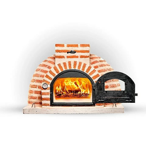 Horno de le�a SUPERIOR acabado ladrillo exterior  - 1740