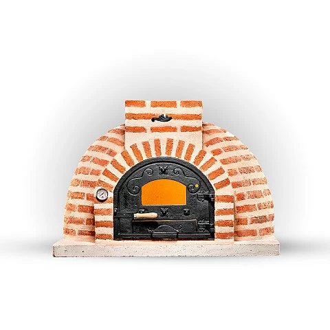 Horno de le�a SUPERIOR acabado ladrillo exterior  - 1780