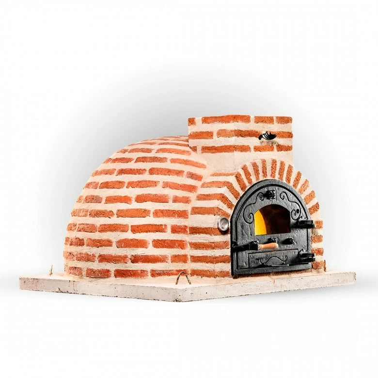 Horno de le�a SUPERIOR acabado ladrillo exterior 