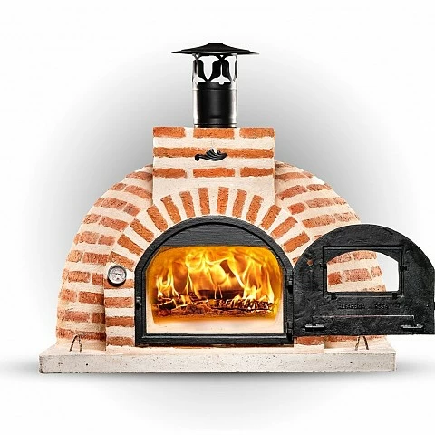 Horno de le�a SUPERIOR acabado ladrillo intemperie  - 1647