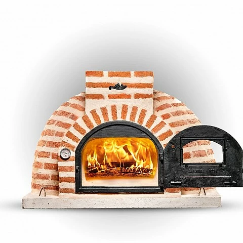 Horno de le�a SUPERIOR acabado ladrillo intemperie  - 1651