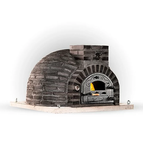 Horno de le�a SUPERIOR acabado ladrillo negro negro - 2134
