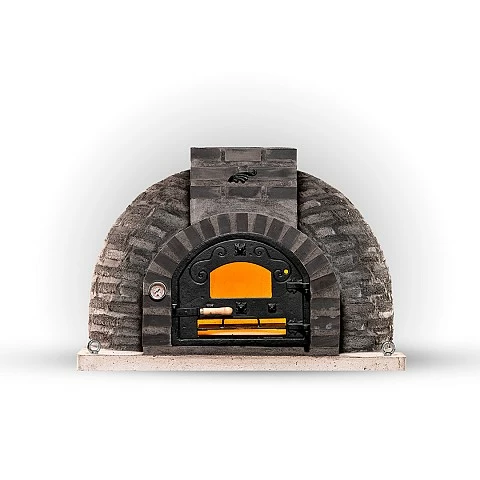 Horno de le�a SUPERIOR acabado ladrillo negro negro - 2135