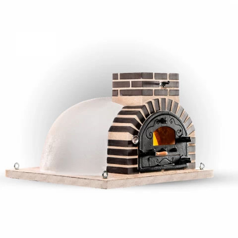 Horno de leña SUPERIOR negro tradicional Horno de leña SUPERIOR negro tradicional