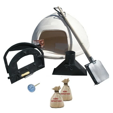 Kit-Lote 3:Lote de horno+barro refractario 