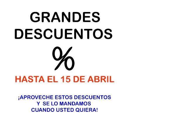 LLUVIA DE OFERTAS