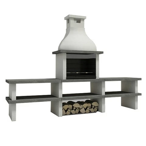 Mixed Concrete Barbecue - 1096