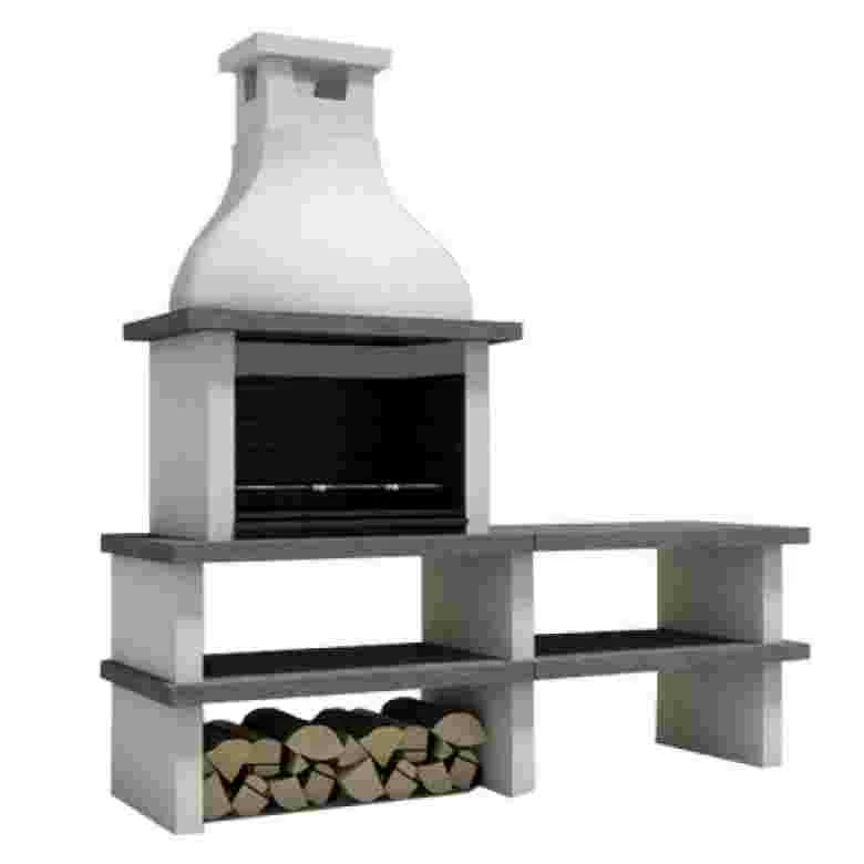 Mixed Concrete Barbecue - 1097