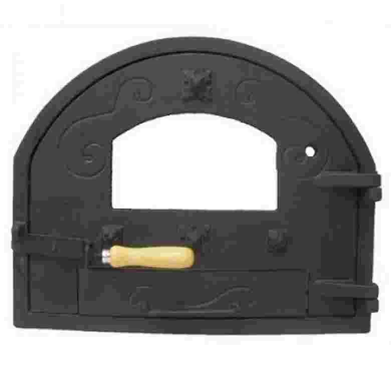 Oven with round-shaped burner and traditional finish - 133