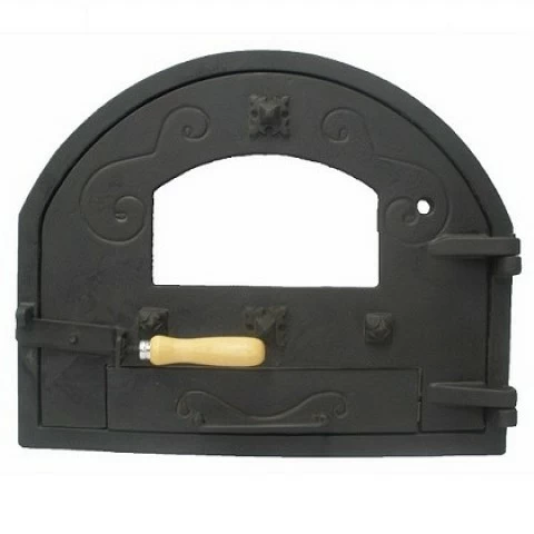 Oven with round-shaped burner and traditional finish - 133