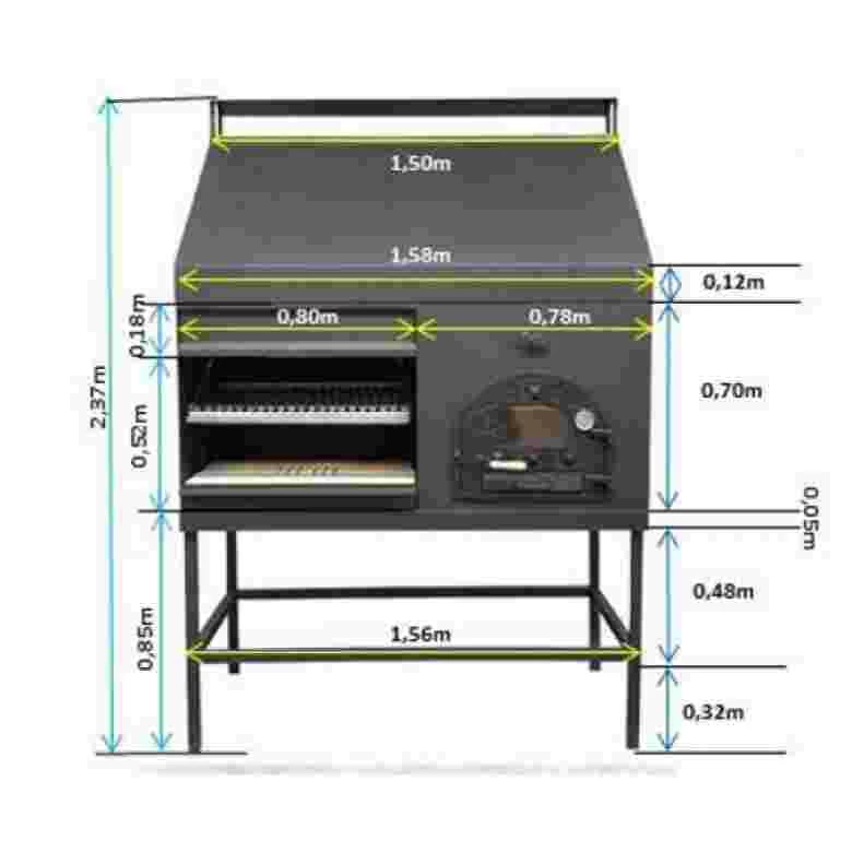Oven+Barbecue set - 968