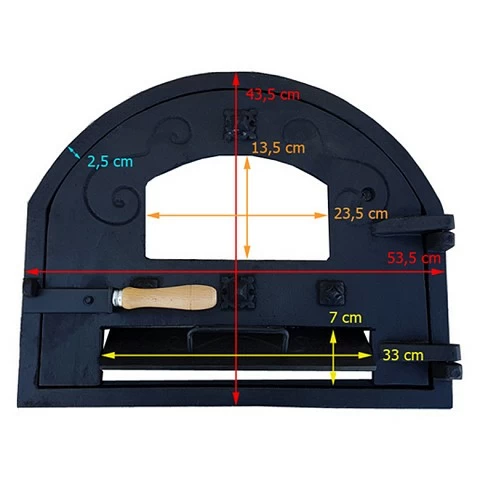 Puerta Fundido Superior Cristal - 920