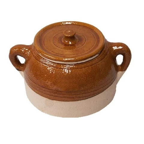 Set 4: Set with assortment of clay pots - 885