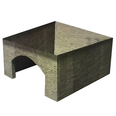 Soporte/Patas de hormigón imitación piedra - 1348