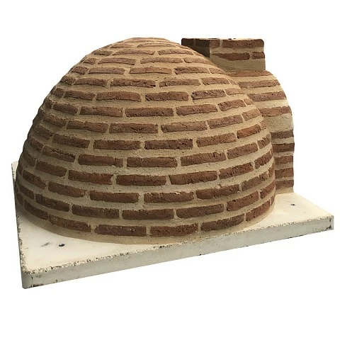 Traditional Assembled Oven Brick withe Wooden Base - 1338