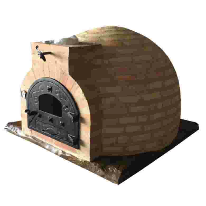 Traditional Assembled Oven Brick withe Wooden Base - 397