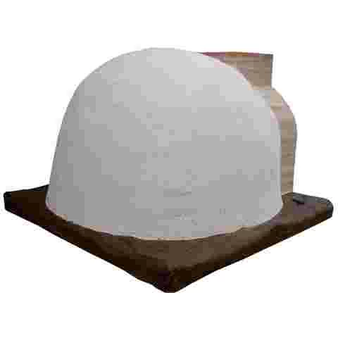 Traditional Assembled Oven Cement / Clay / Straw con Wood Base - 351