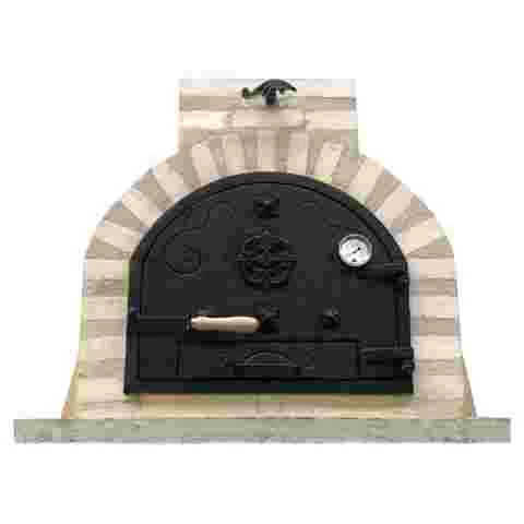 Traditional Assembled Oven finish Cement/Clay/Straw - 1207