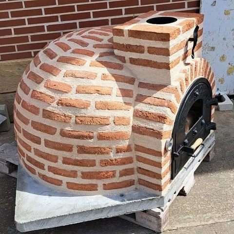 Traditional Assembled Oven finish Cement/Clay/Straw - 1575
