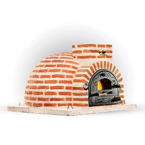Traditional Assembled Oven finish Cement/Clay/Straw - 1742