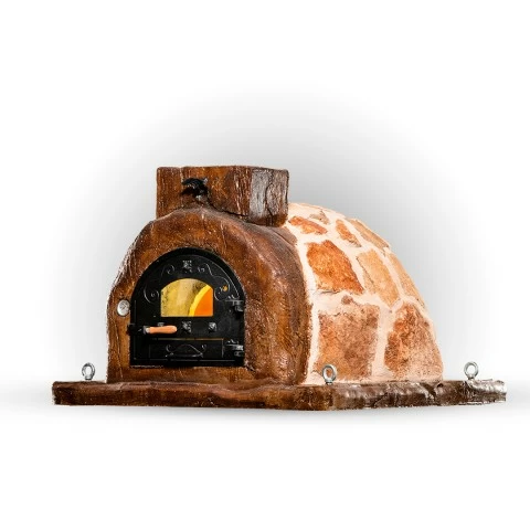 Traditional Assembled Oven Finished with Stone Wood - 2140 Traditional Assembled Oven Finished with Stone Wood - 2140