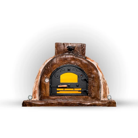 Traditional Assembled Oven Finished with Stone Wood - 2143 Traditional Assembled Oven Finished with Stone Wood - 2143