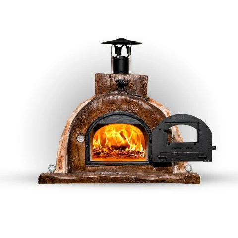 Traditional Assembled Oven Finished with Stone Wood - 2144 Traditional Assembled Oven Finished with Stone Wood - 2144