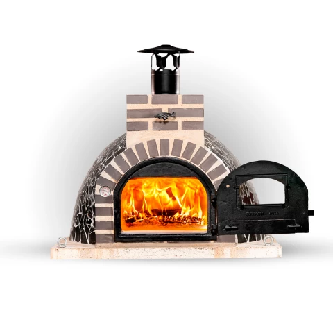 Traditional Assembled Oven Finished with Traditional Brick - 2196 Traditional Assembled Oven Finished with Traditional Brick - 2196