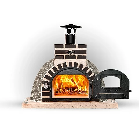Traditional Assembled Oven Finished with Traditional Brick - 2214 Traditional Assembled Oven Finished with Traditional Brick - 2214